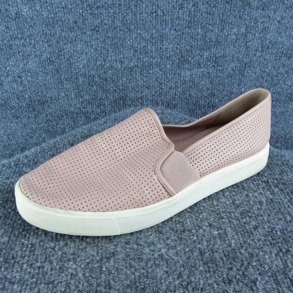 Vince Women Slip-On Shoes Size 8‎ Medium Pink Leather Slip On - Picture 1 of 10